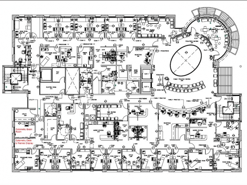 clinic layout plan